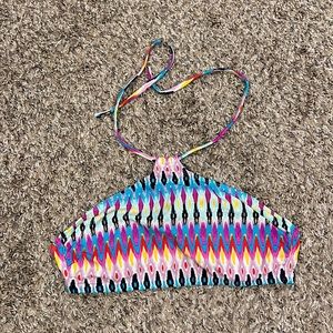 ATHLETA Swim Halter Top